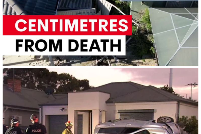 Alleged stolen Hilux crashes into bedroom, narrowly missing sleeping couple