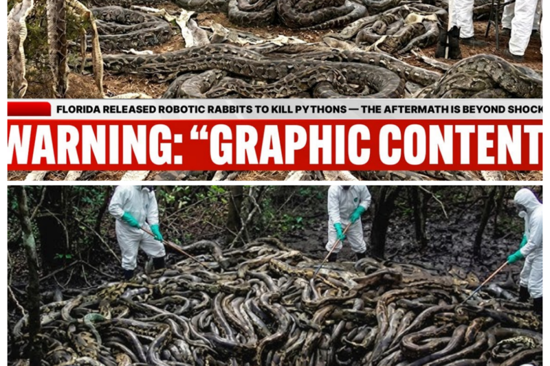Florida Released Robotic Rabbits To Kill Pythons — The Aftermath Is Beyond SHOCKING!