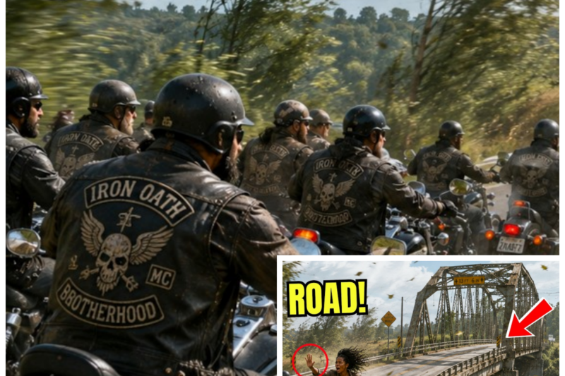 “Stop — It’s a Trap!” a Homeless Black Girl Warned 15 Bikers — What They Did Left the Town in Tears