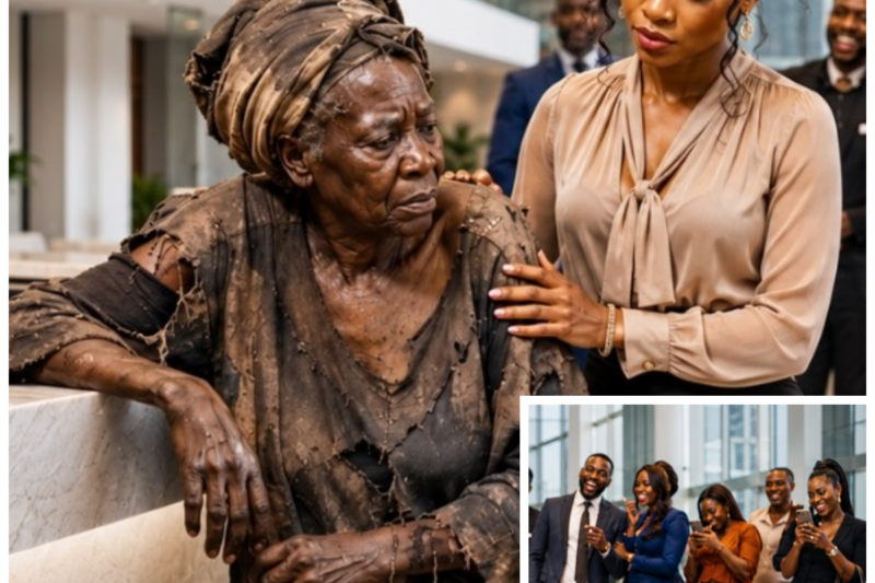 Kind Lady Helps An Old Woman Being Insulted, Unaware She Is The CEO’s Mother