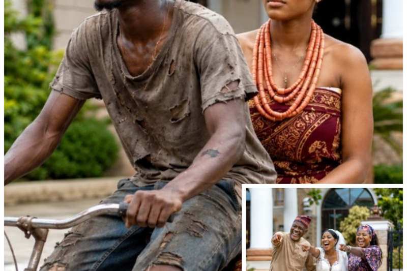 They Laughed When Her Groom Came On A Bicycle, Unaware He Is The Richest Man