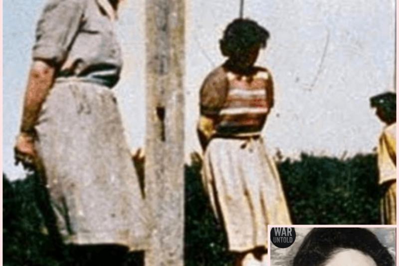 Execution of Nazi Nurse Vera Salvequart Who Injected Poison into Prisoners *WARNING:NOT FOR WEAK*