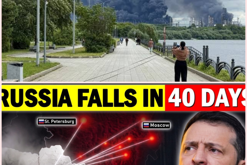 Moscow BURNS. Zelenskyy Unleashes A 40-Day SIEGE To COLLAPSE Putin