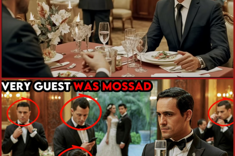 The Wedding Where Mossad Placed Every Guest Exactly Where They Needed Them