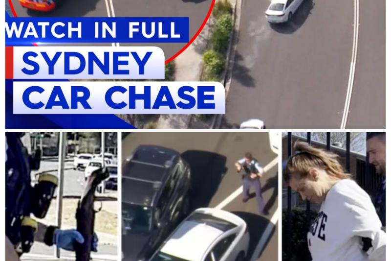 WATCH High speed car chase across Sydney ends in violent crash