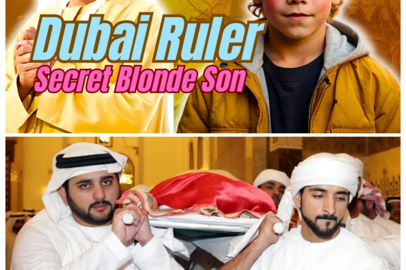 Secret Blonde Son of Dubai Ruler