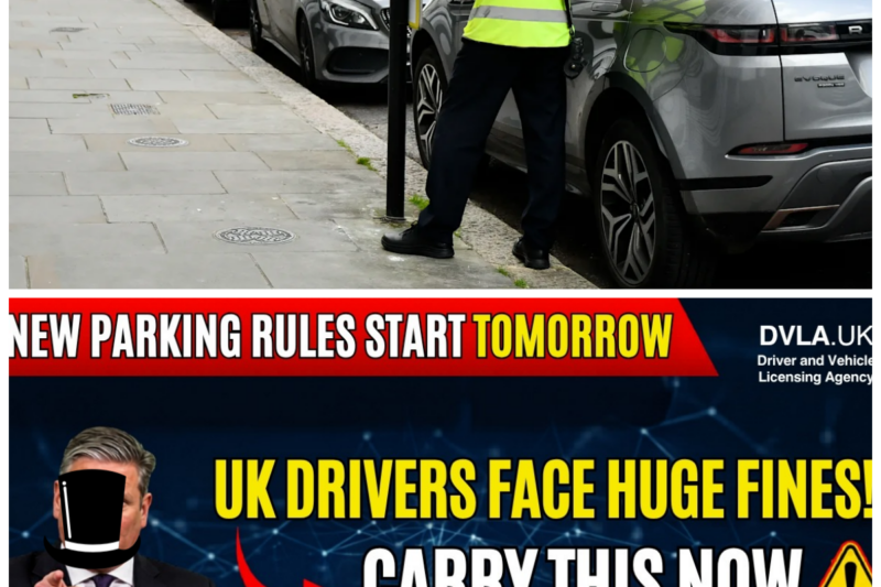 “DVLA’s Urgent Warning: 10 New Parking Rules Starting TOMORROW—Drivers Beware of Huge Fines!” “UK drivers are facing a shocking shake-up as the DVLA issues an emergency warning about 10 new parking rules that take effect TOMORROW, with one incredulous motorist asking, ‘Is this a parking regulation or a money-making scheme?’ As confusion and anxiety grip the driving community, the potential for massive fines looms large for those unaware of the changes. What essential details must you know to avoid costly mistakes, and how will these rules transform your parking experience? Buckle up for a revealing look into the regulations that could redefine your daily commute!”