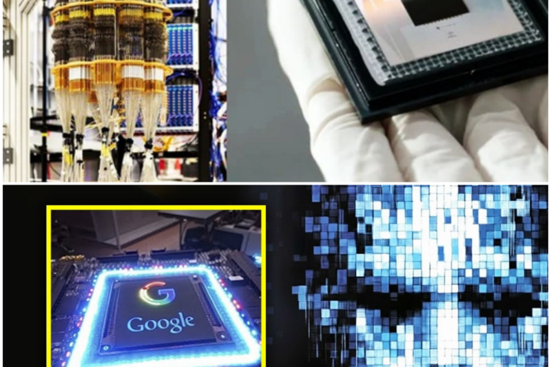 Google’s quantum computer asked “Who built the universe?” — And generated this