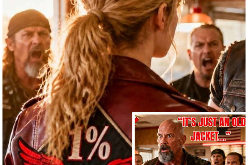 “It’s Just an Old Jacket…” — Until Her Patch Stopped Every Hells Angel Cold