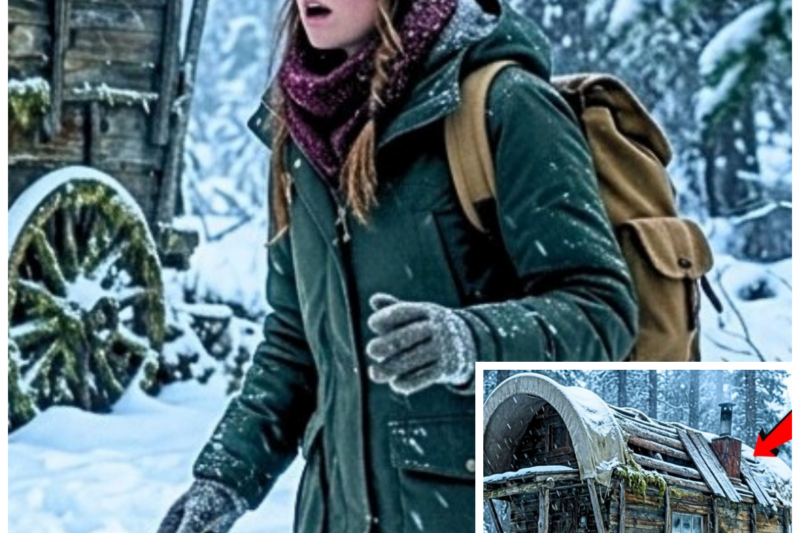 Lost During a Snowstorm, She Stumbled Upon a Wagon Cabin — What Was Inside Changed Everything