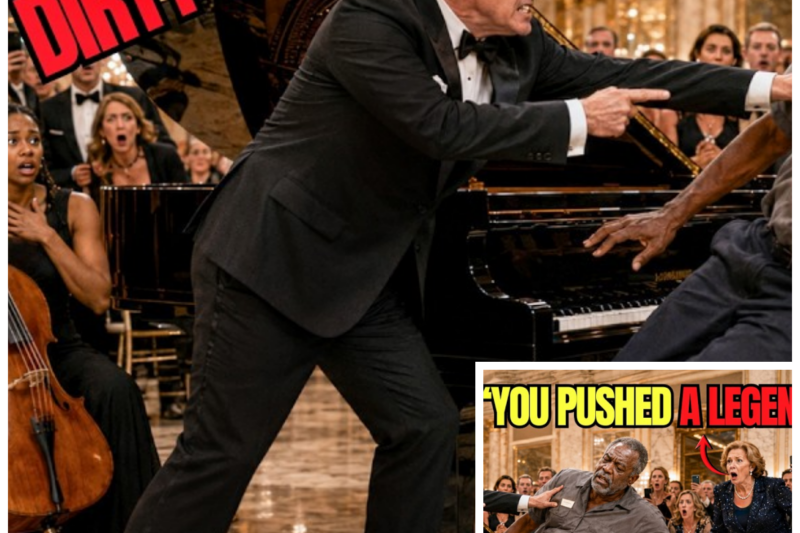 Billionaire Pushed Black Janitor Off Piano: “Dirty Hands” —He Was the Blind Pianist for 3 Presidents