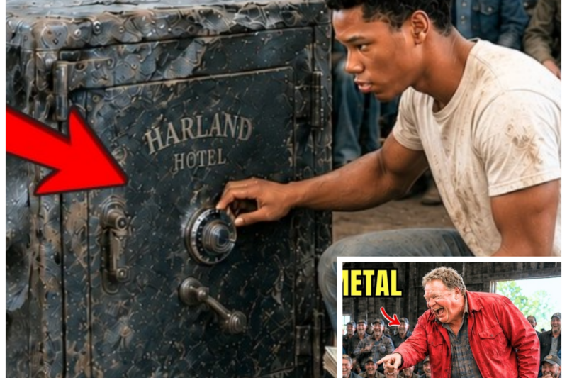 The Auction Laughed When Black Boy Paid $90 For A Burned Hotel Safe — Until He Cracked It That Night