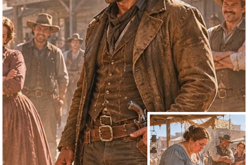 No One Noticed the Lonely Widow’s Cooking — Until a Cowboy Took One Bite and Refused to Walk Away
