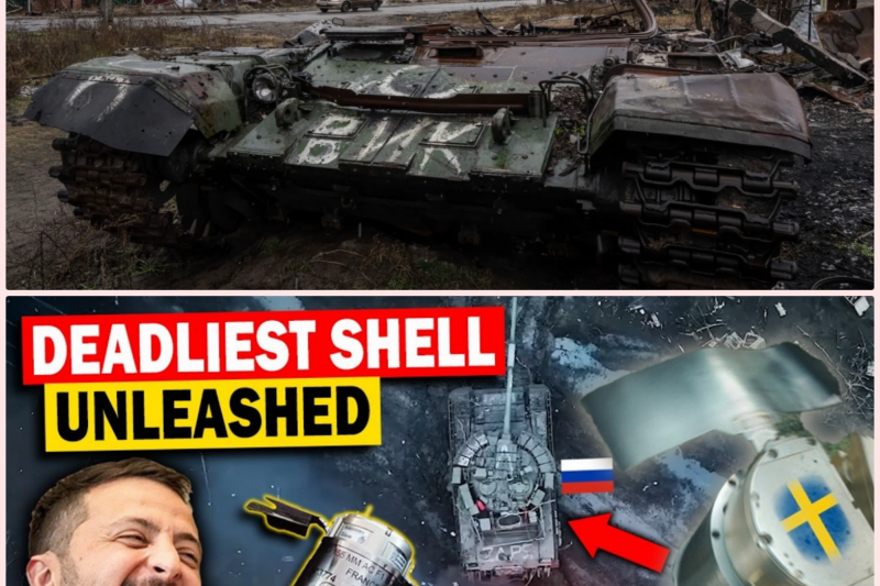 How Ukraine’s Swedish Shells WIPE OUT Russian Tank Convoys – Russia’s Armor Can’t Cross