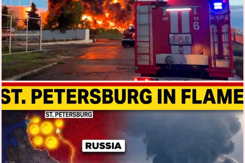 St. Petersburg TURNS INTO HELL. As Ukraine HIT Largest Port with Surprising Strike