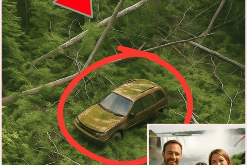 An Entire Family Vanished at Niagara Falls Without a Trace… Seven Years Later, a Drone Captured Something Hidden Deep Below the Cliffs That Left Veteran Investigators Frozen in Disbelief!