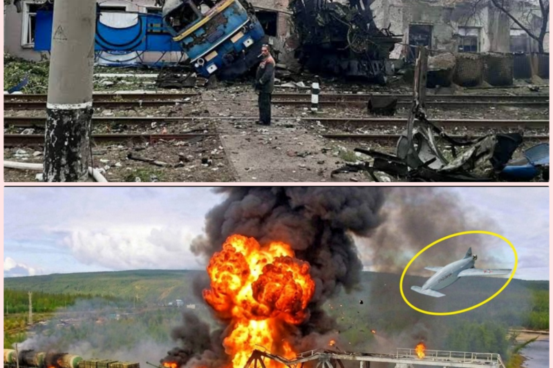 Ukraine’s Crimea Trap SPRUNG? Russian Military Supply Train Reportedly Rolled Into the Kill Zone—Then Vanished in a Fireball That Humiliated Moscow’s War Machine!