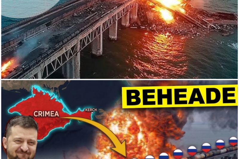 Ukraine Just ERASED Putin’s $4 Billion Railway Bridge… Russian Trains Can’t Enter Crimea