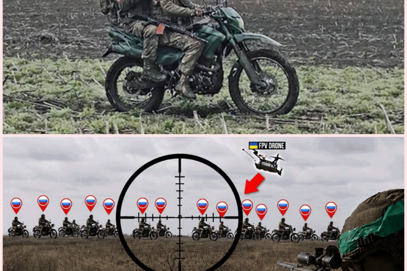 Russian Motorcycle Troops Advance in Pokrovsk Spotted by Ukrainian Snipers – Then THIS Happened…