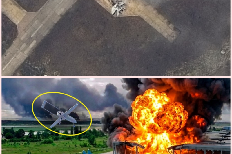 Ukraine Waited for Russian UAV Reinforcements to Reach the Crimea Air Base — Then Blew Them Up